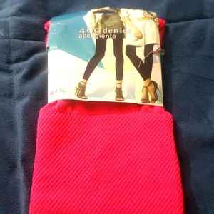 Hot Pink fleece lined leggings